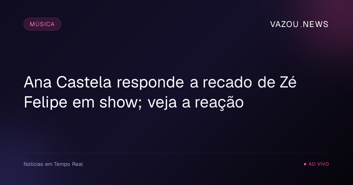 Zé Felipe fala sobre chances de novo amor após término com Ana Castela