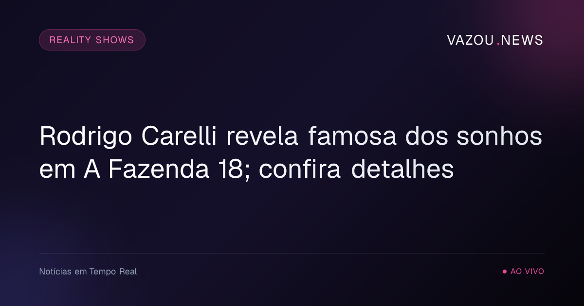A Fazenda 18: Maíra Charken e Jottapê Confirmados no Elenco; Saiba Mais